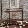 VYNXARIA BAR CART, Trolley Cart on Wheels with Storage for Living Room, Laundry,Garage,Bathroom - 4 of 4