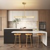 Rennnsan Wynveth 31"W Linear Modern LED Dimmable Kitchen Island Pendant - 2 of 4
