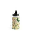 MSRYSTUDIO Crocodile Geometry Water Bottle - Society6 - 2 of 4