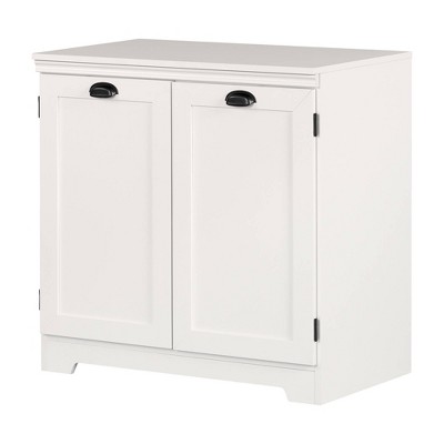 Vito Small 2 Door Storage Cabinet Pure White - South Shore