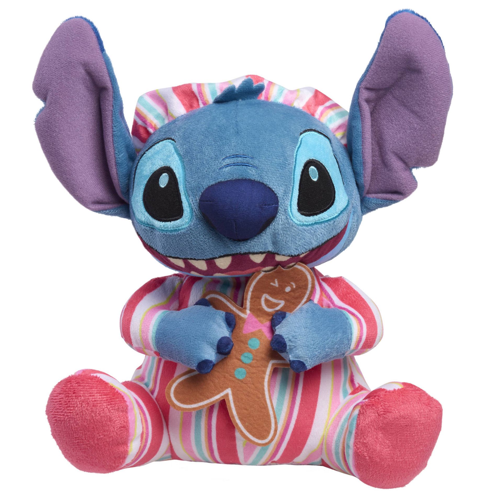 Disney Stitch Holiday Feature Plush Stuffed Animal
