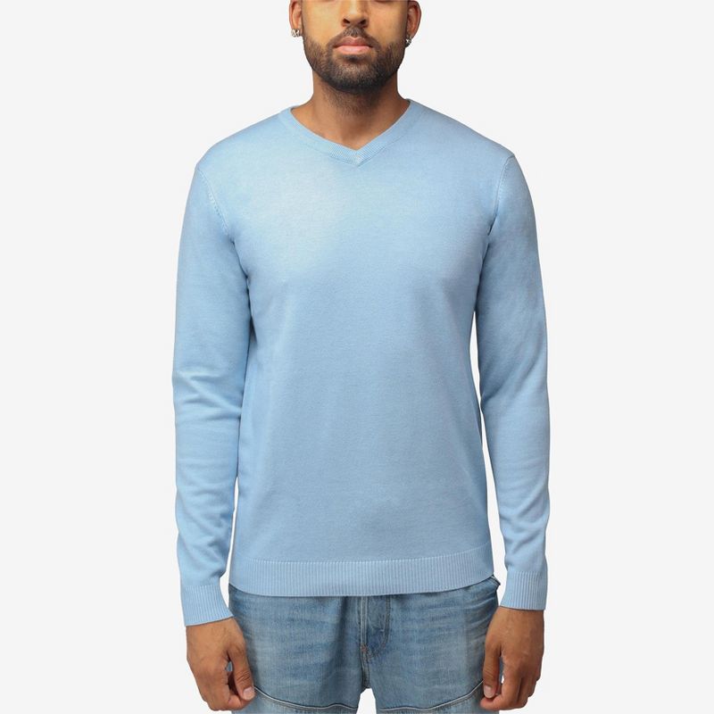 X RAY Men's Slim Fit Pullover V-Neck Sweater, Sweater for Men Fall Winter (Available in Big & Tall), 1 of 7