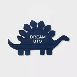 Dinosaur Letter Board Blue - Pillowfort™