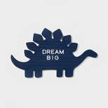 Dinosaur Kids' Letter Board Blue - Pillowfort™