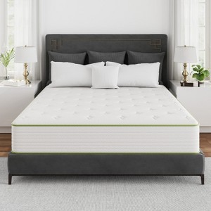 Swedrea Hybrid Mattress Breathable Medium Cooling Memory Foam Bed-in-a-Box White - 1 of 3