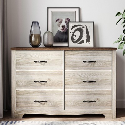 Drawers Dresser for Bedroom, Wood Bedroom Dresser Modern Drawer Chest
