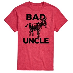 Men's - Instant Message - Bad A-s Uncle Short Sleeve Graphic T-Shirt - 1 of 4
