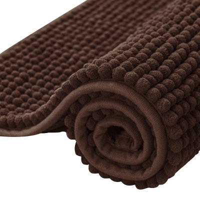 Subrtex Luxury Chenille Bathroom Rug Extra Soft and Absorbent Shaggy Rugs, 20"*32"