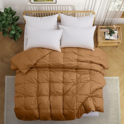 Puredown Luxurious 300TC 100% Organic Cotton Down Comforter