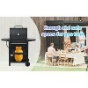 ORRD 3-Burner Propane Gas Grill | 26,000 BTU Stainless Steel BBQ w/ 2 Shelves & Wheels | Outdoor Patio Cooking - 4 of 4