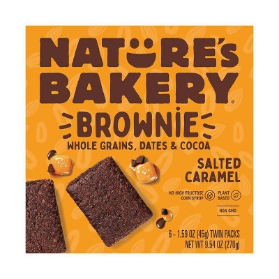 Nature's Bakery Salted Caramel Bakery - 1.6oz/6ct