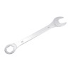 Unique Bargains High Carbon Steel Metric Offset 6-Point End and Angled Open-End Thin Combination Wrench - 3 of 4