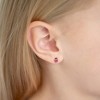 Girls' Colorful Ladybug Screw Back 14k Gold Earrings - In Season Jewelry - 3 of 4
