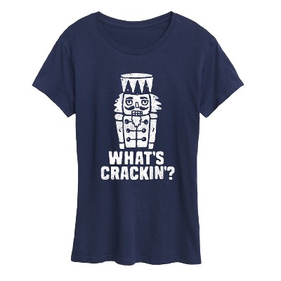 Women's - Instant Message - Whats Crackin Short Sleeve Graphic T-Shirt