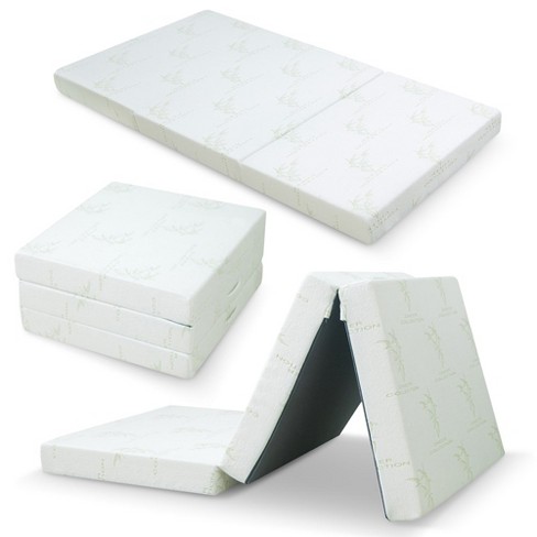 Cheer Collection Trifold Folding Mattress Convenient Travel And Small Space Solution 75 X 25 X 4 Target