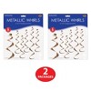 Beistle Rose Gold Twirly Whirlys, 24"-36", Pack of 12 - 3 of 4
