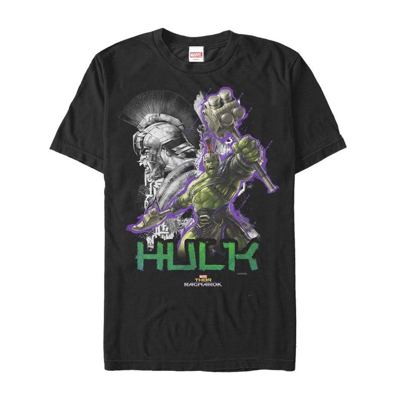 Men's Marvel Thor: Ragnarok Hulk Weapon T-Shirt, 1 of 5