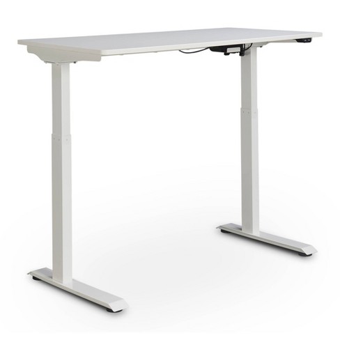 Standing deals white desk