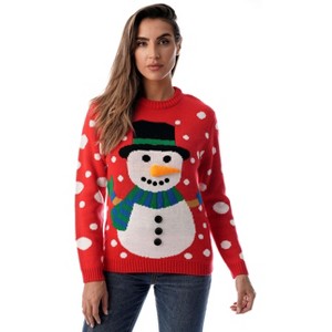 #followme Womens Ugly Christmas Sweater - Sweaters for Women - 1 of 2