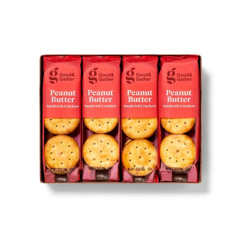 Peanut Butter Sandwich Crackers - 8ct/10oz - Good & Gather™ : Target