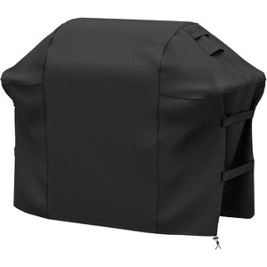 Grill Cover for Weber Genesis 400 Series, Double Straps and Built-in Vents,Heavy Duty & Waterproof, Fits Grill Up to 69 Inch Wide, Black, SHINESTAR - 1 of 4