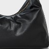Mini Soft Saddle Handbag - A New Day™ Black - 4 of 4