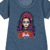 Barbie Hispanic Heritage Month Graphic Short Sleeve Fleece Dress - Heather Navy - 2T - 2 of 3