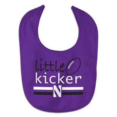 NCAA Northwestern Wildcats Baby Bibs 0-18M