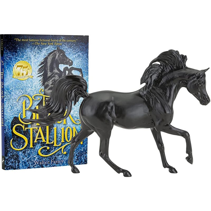 Breyer Animal Creations Breyer The Black Stallion Model Horse and Book Set, 1 of 5