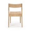 Plank+Beam Modern Dining Chair Set of 4, Solid Wood Chairs for Kitchen, Office, Living Room - 4 of 4