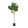 KTMBDW Artificial Tree -Tall Faux Trees, Realistic Plants with Branches and Fruits for Home Decor Living Room - 4 of 4
