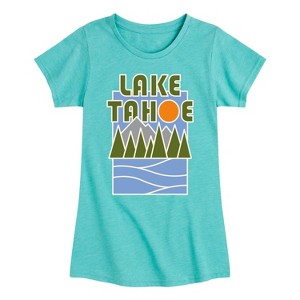 Girls' - Instant Message - Lake Tahoe Fitted Short Sleeve Graphic T-Shirt - 1 of 4