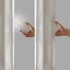 MAYEERTY Ogee Knitted Jacquard Total Blackout Curtain Panel(Only 1 Pc Panel) - 4 of 4