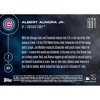 Topps Topps NOW Go-Ahead Run Chicago Cubs Albert Almora Jr. RC Card #661 - 2 of 2