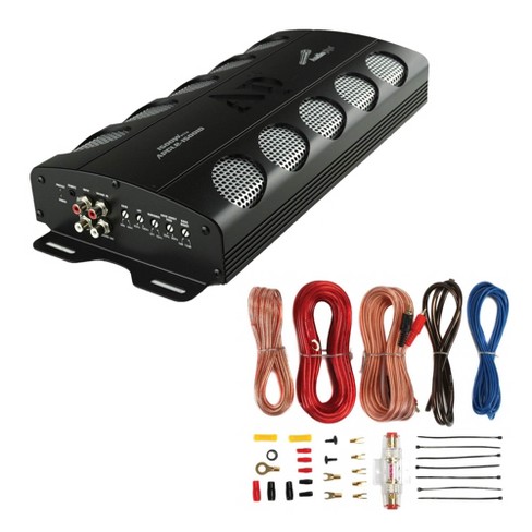 Audiopipe Apcle 15001d 1500w Class D 1 Ohm Car Audio Mono Amplifier Wiring Kit Target