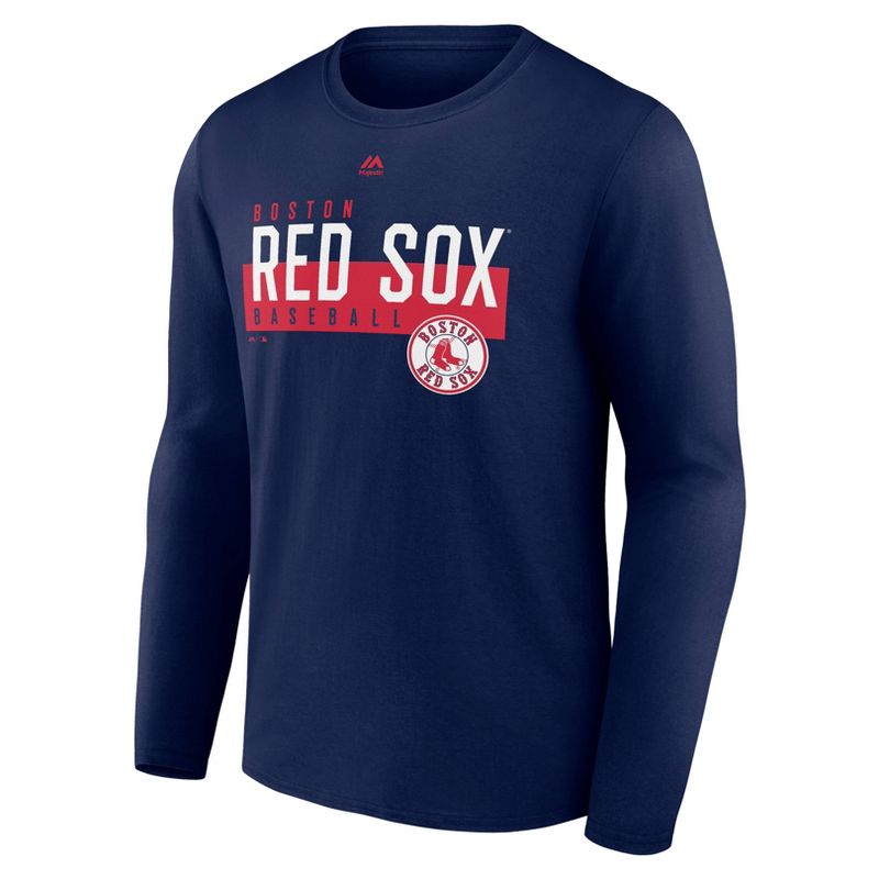 MLB Boston Red Sox Men&#39;s Long Sleeve Core T-Shirt, 2 of 4