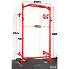 COZONY 1600LB Wall Mounted Power Rack, Commercial Squat Rack with Pull Up Bar, J-Cups & Landmine - 2 of 4