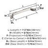 Amerock Bellamy Pull for Cabinets, Drawers, and Furniture - 4 of 4