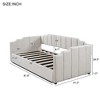 Twin Size Upholstered Daybed with Underneath Storage - 4 of 4