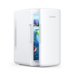 AstroAI 8 Can Mini Fridge 6 Liter Makeup Skincare Refridgerator for Dorm Room, Bedroom - 1 of 4