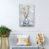 24" x 36" Chinoiserie II by Studio Arts Canvas - Masterpiece Art Gallery: Modern Botanical Decor, Ready to Hang - 3 of 4