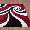 Luxe Weavers Contemporary Abstract Geometric Swirl Indoor Area Rug - 3 of 4