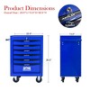 VASIP Rolling Metal Tool Chest with 4 Drawers, Steel Tool Chest Cabinet with Ball Bearing  Drawer Slides for Home,Garage - 2 of 4