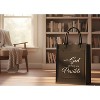 Eco-Friendly Felt Tote With God Design Reusable by Manual Woodworkers and Weavers - 3 of 3