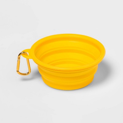 Foldable clearance dog bowl