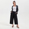 Women's Mid-Rise Balloon Trousers - A New Day™ Black - 4 of 4