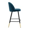 Modway Cordial Fabric Counter Stools - Set of 2 - Polyester Fabric Upholstery , Seat board 25mmT plywood board,foam density 20kg/m3, 100% polyester, - 3 of 4