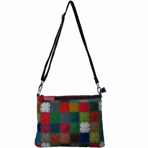 Amerileather Zigzagger Shoulder Bag – Top Grain Lambskin Design with Sleek Profile and Everyday Functionality - 1 of 4