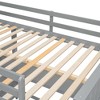 NicBex Full Size Wooden High Loft Bed with Built-In Dresser,Desk,Safety Guardrail&Shelves,Versatile Gaming Loft for Kids,Teens&Gamers,400lbs Max - 4 of 4