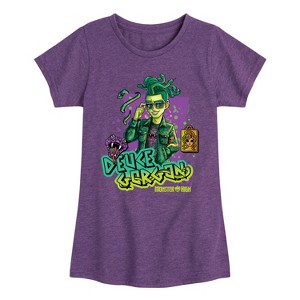 Girls' - Mattel - Deuce Gordon Snake Venom Fitted Short Sleeve Graphic T-Shirt - 1 of 4